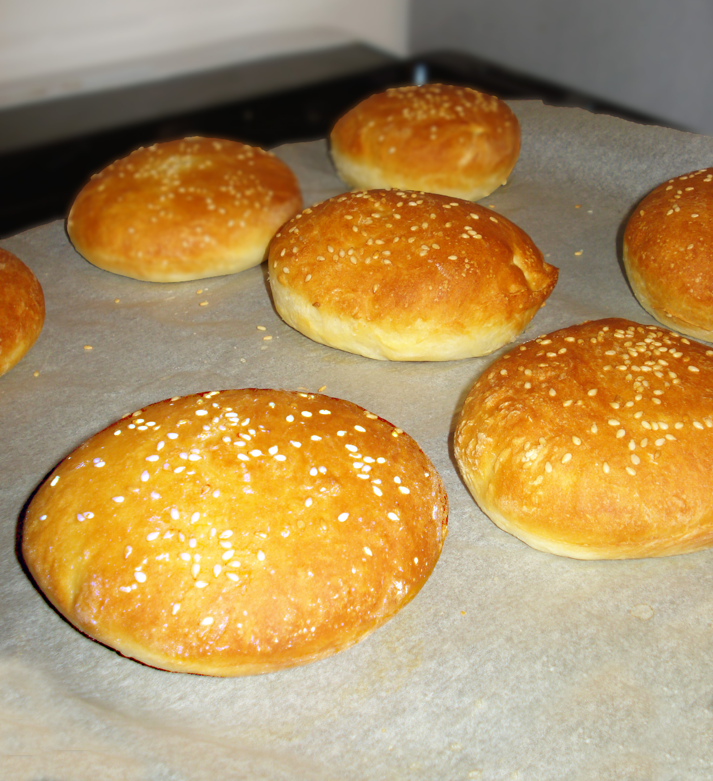Pains à hamburger ou buns