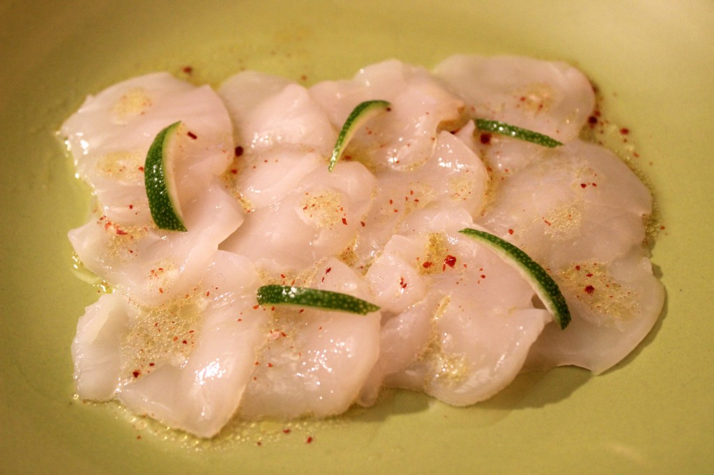 Carpaccio de-saint jacques