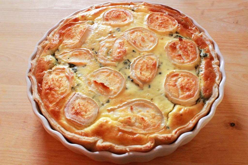 Tarte épinards chèvre