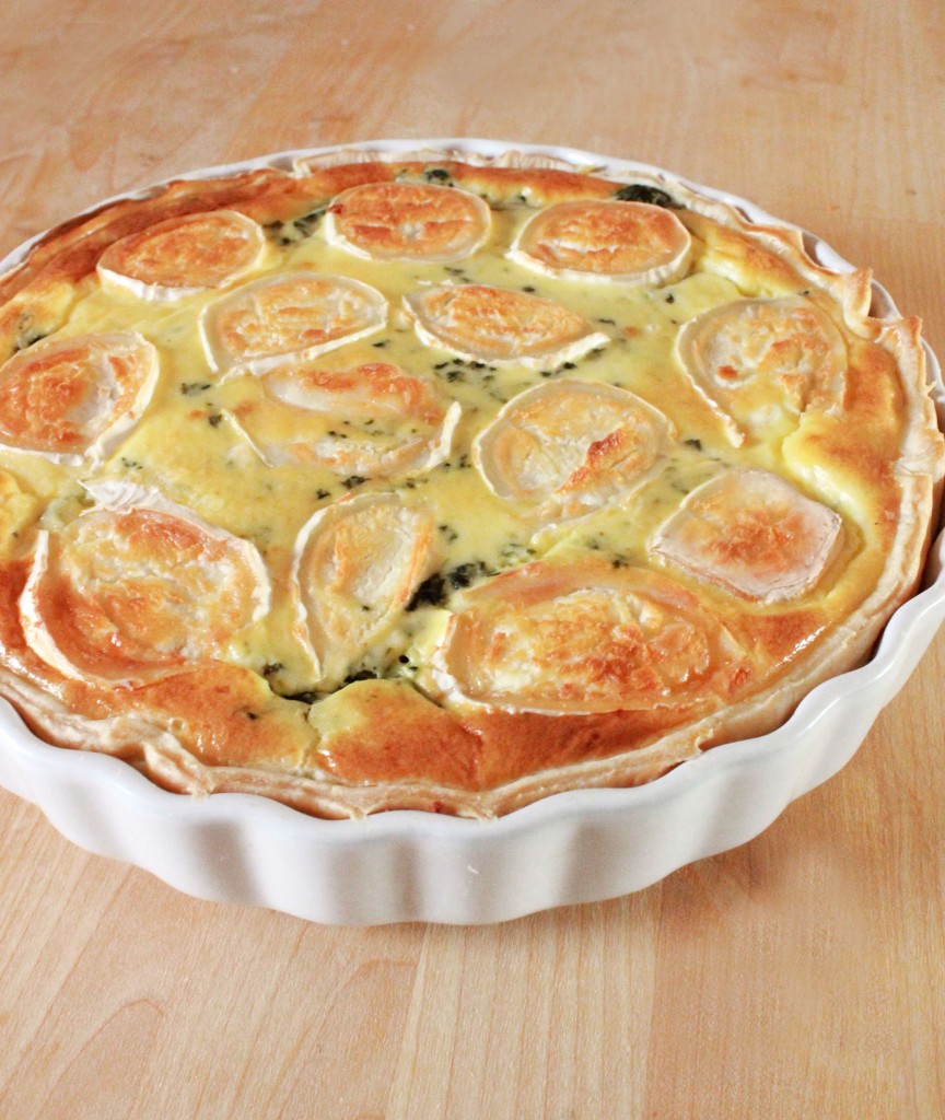 Tarte épinards chèvre