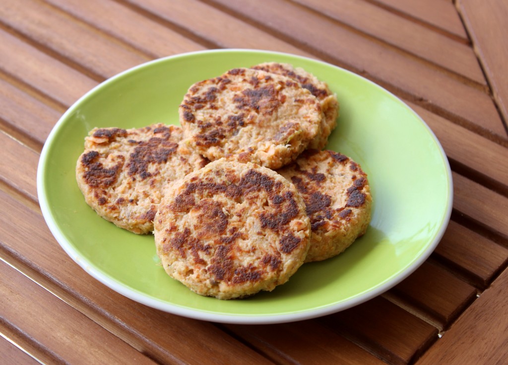 Burger ou galette de saumon