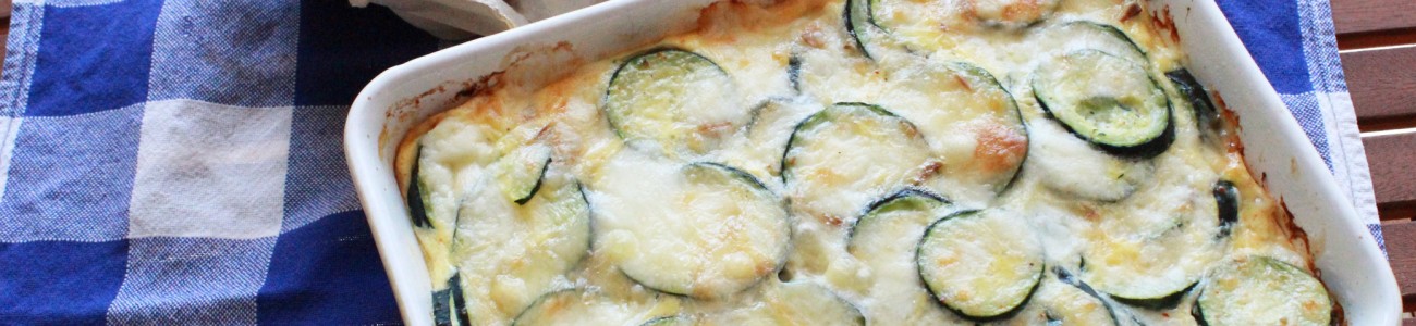 Gratin de courgettes - caro est dans la cuisine