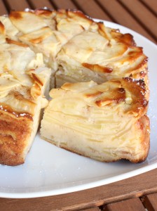 Gateau aux pommes très fondant