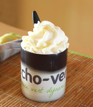 Crème chantilly maison au siphon