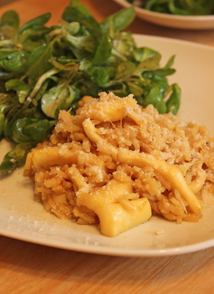 Risotto de la mer aux calamars