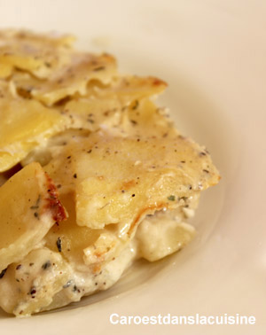 Gratin dauphinois de Paul Bocuse accueil