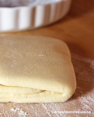 Pâte feuilletée rapide