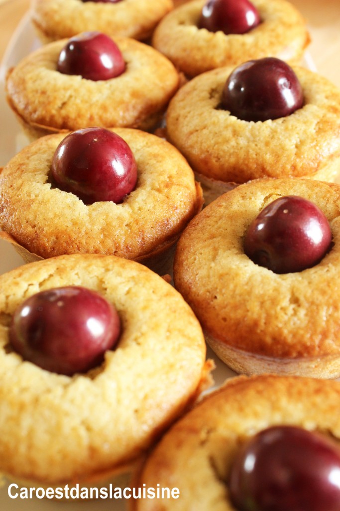 Muffins ou moelleux aux cerises 2