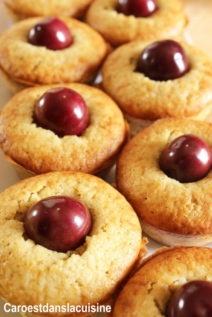 Muffins ou moelleux aux cerises