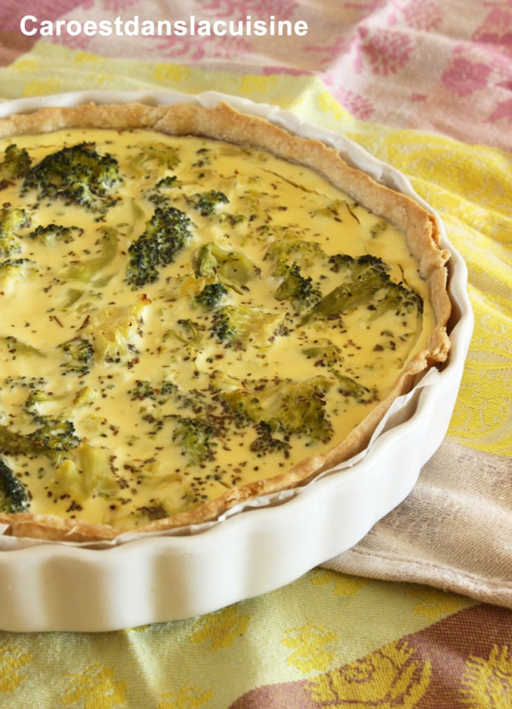Quiche-brocolis-chèvre