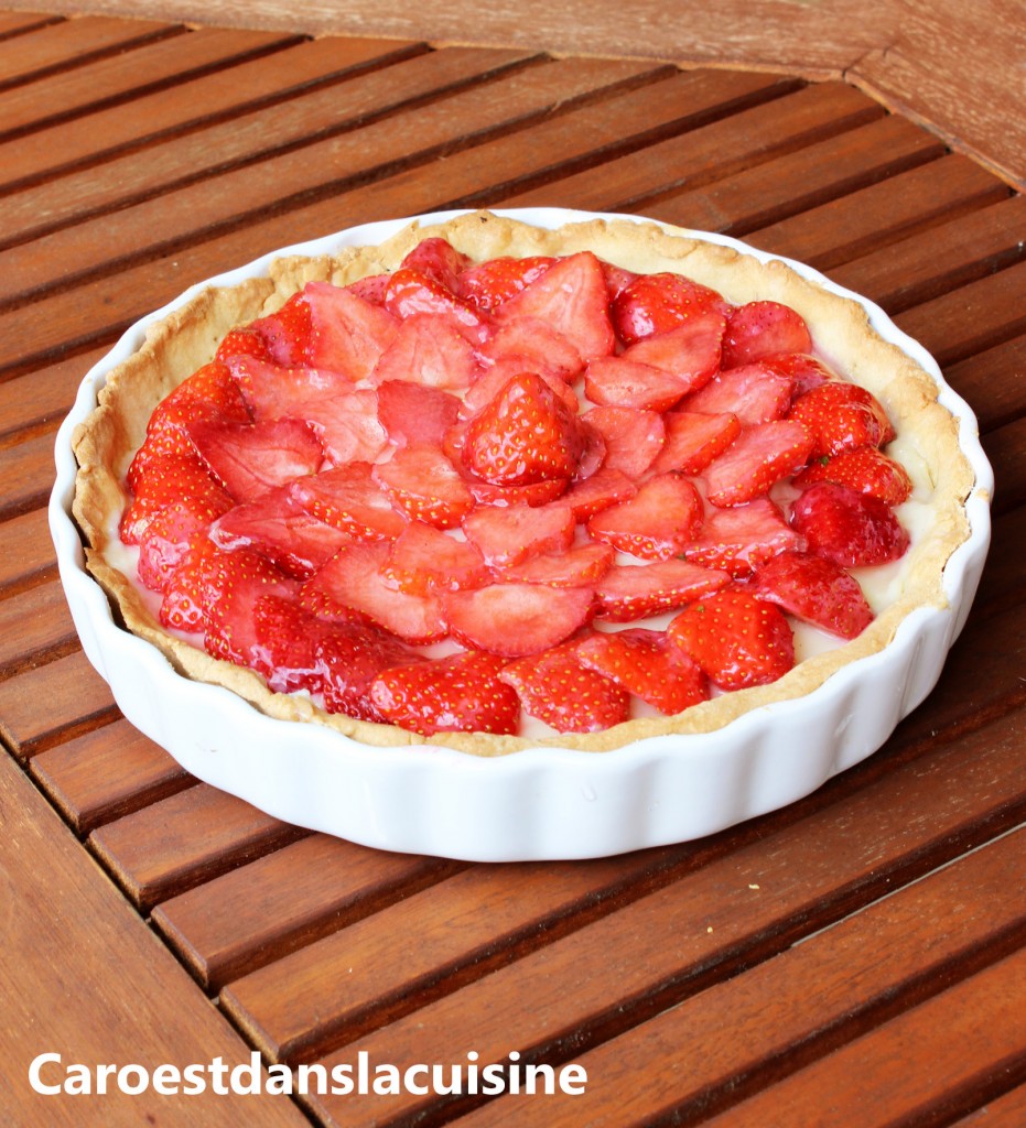 Tarte-aux-fraises