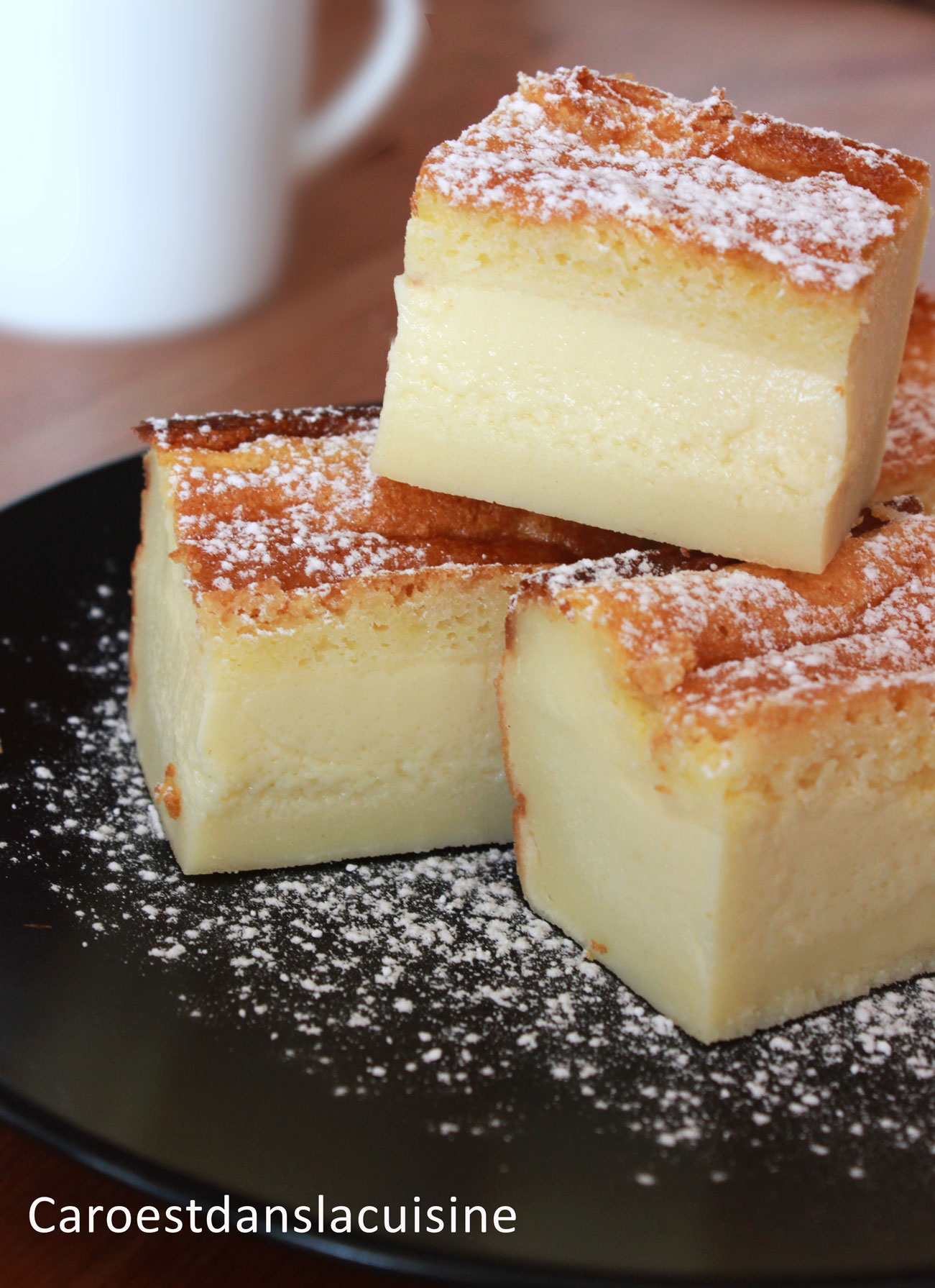 Gâteau magique à la vanille